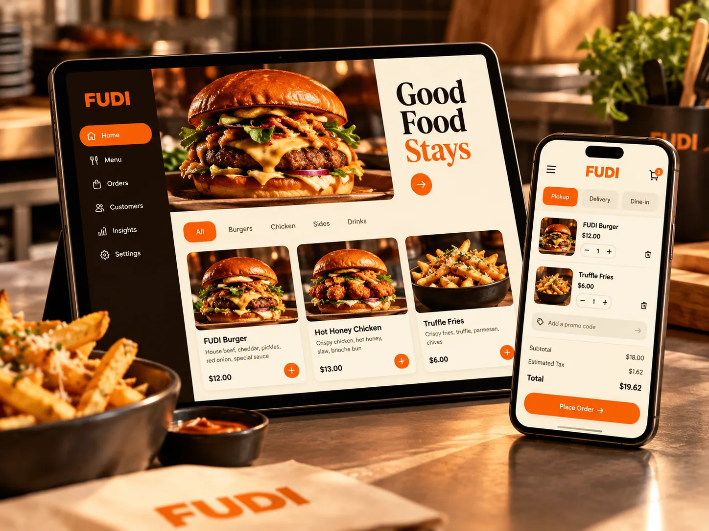 Your own ordering platform